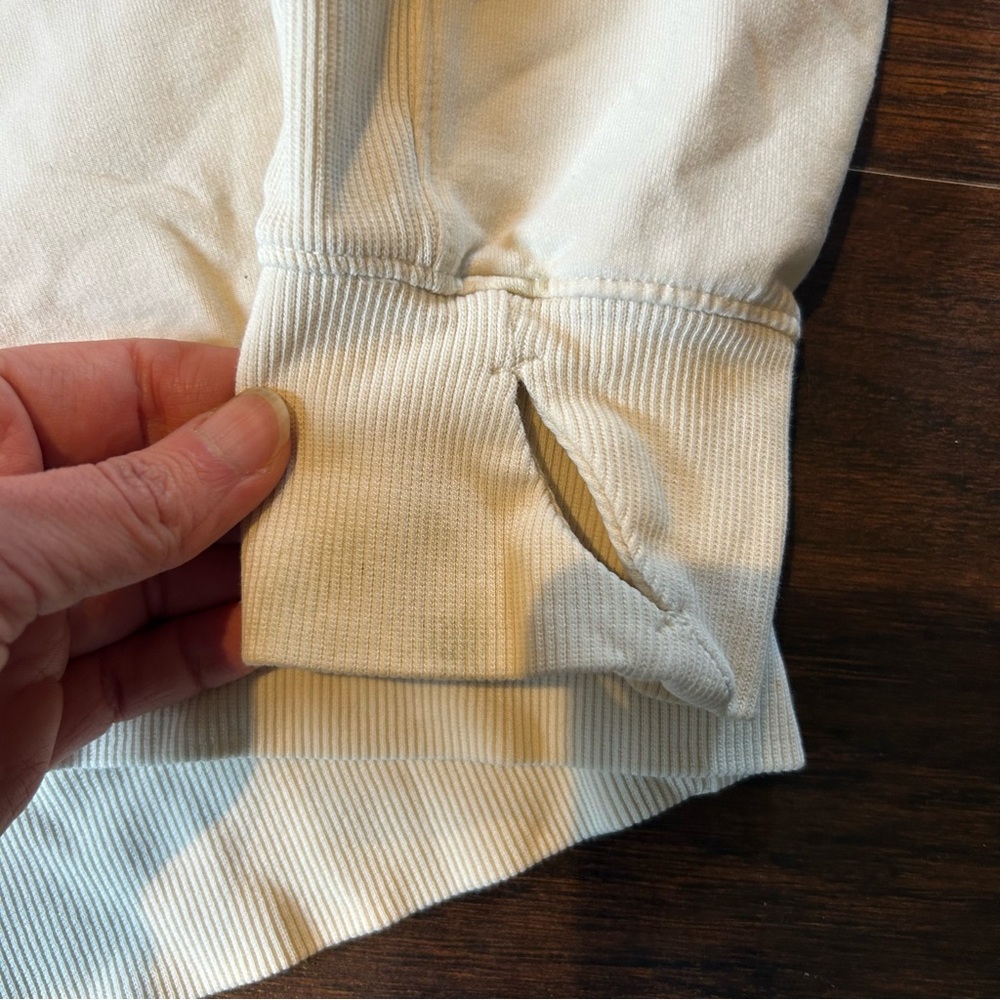 [All in Motion] Ivory Crewneck Long Sleeve - Picture 9 of 11